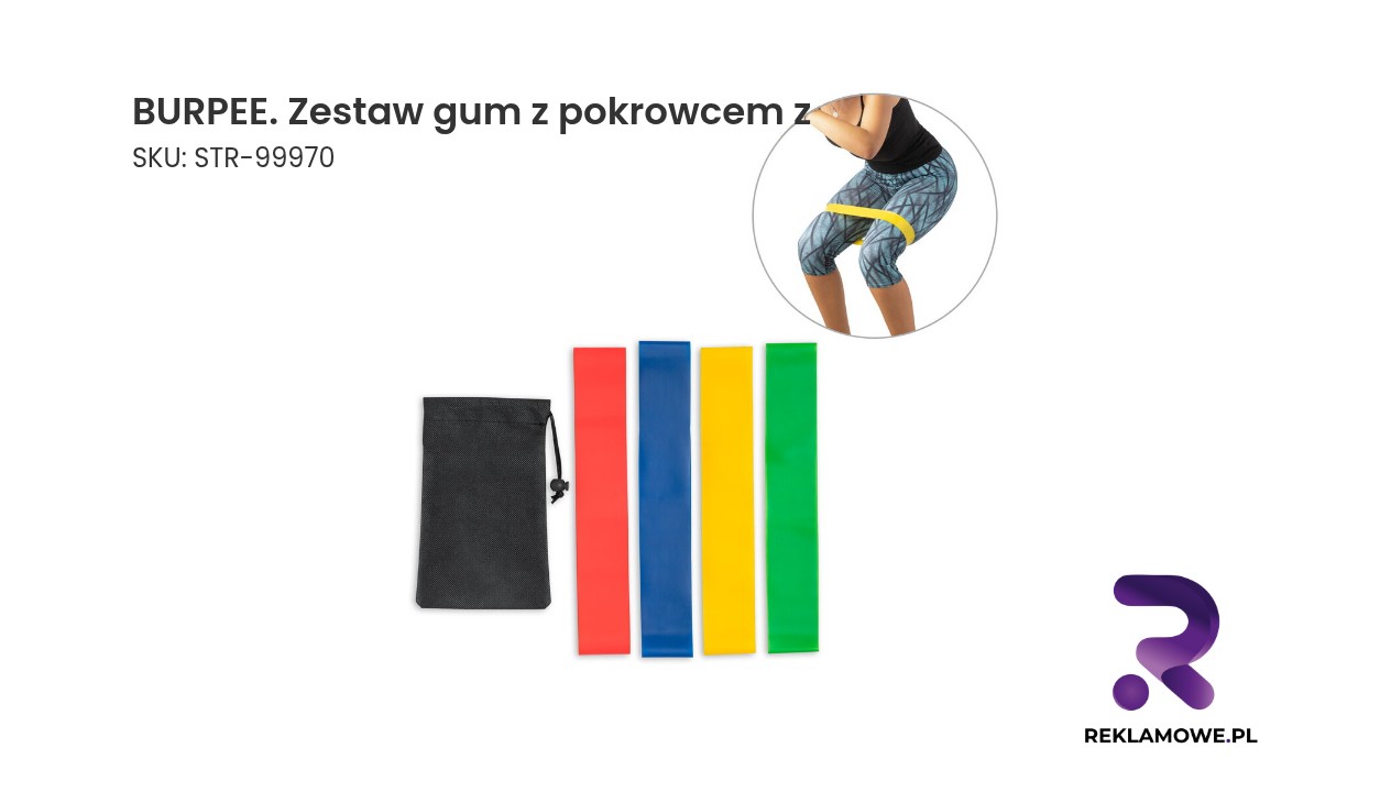 Zestaw gum oporowych Burpee z pokrowcem