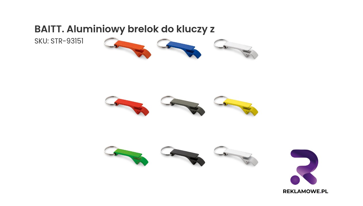 BAITT aluminiowy brelok do kluczy z