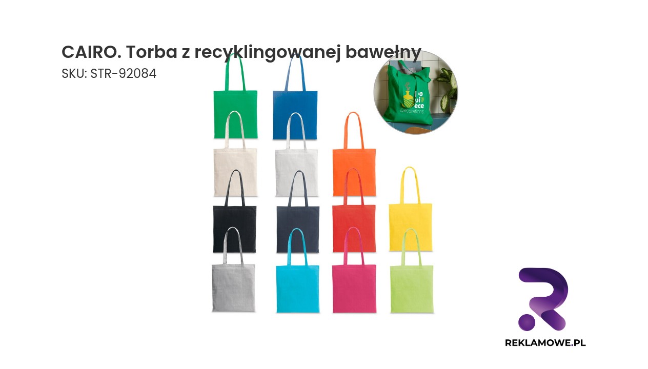 CAIRO – torba z recyklingowanej bawełny